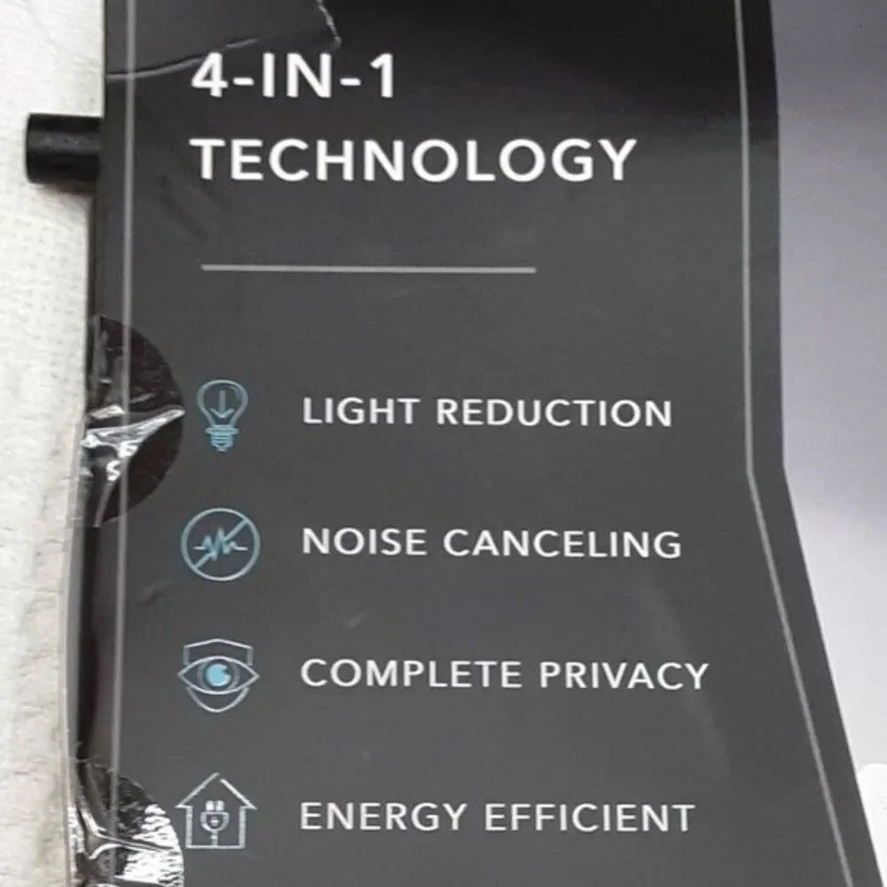 Celestial 2 Panels Room Darkening 4in1 Technology Off White Curtains